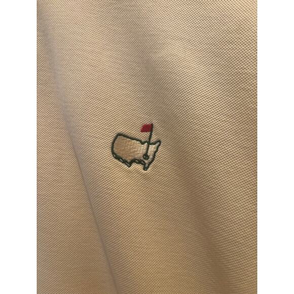 Vintage Augusta National Golf Shop Masters Yellow Polo Size Large - Picture 2 of 4